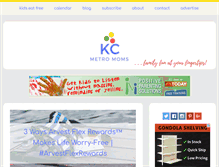 Tablet Screenshot of kcmetromoms.com